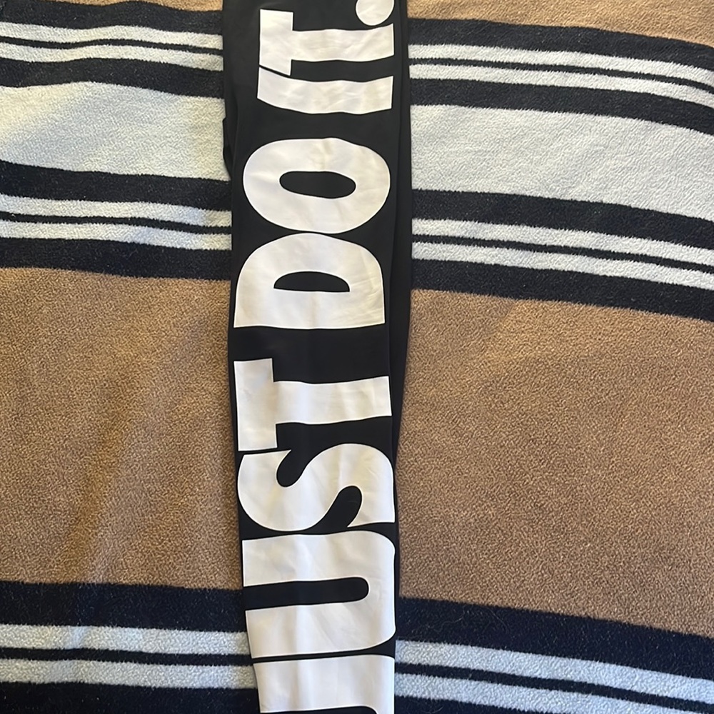 Nike leggings grew out of them, hardly worn very good athletic wear